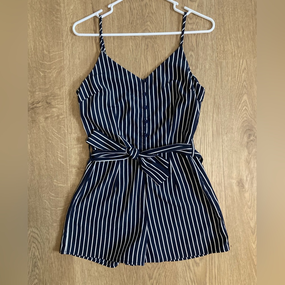 Striped Romper!